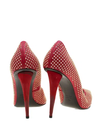 Pre-owned Giuseppe Zanotti 120mm Ester Stud-embellished Pumps