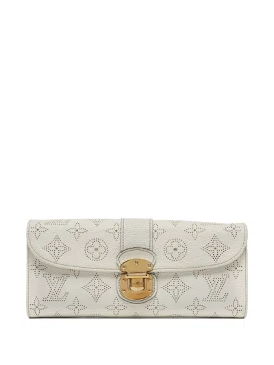 Pre-owned Louis Vuitton Mahina Leather Wallet