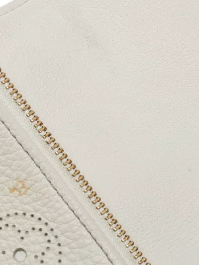 Pre-owned Louis Vuitton Mahina Leather Wallet