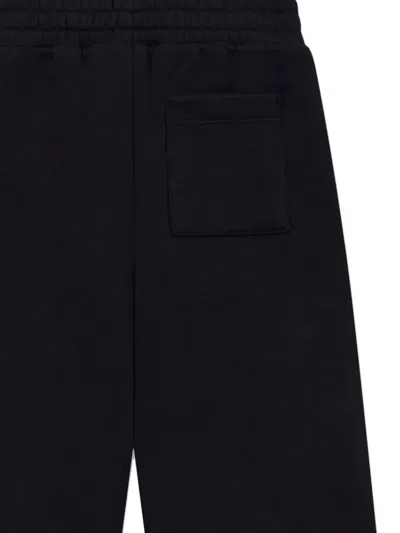 The Couture Club Kids Emblem Applique Joggers In Black