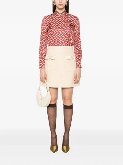Valentino Long-sleeved Shirt In Multi