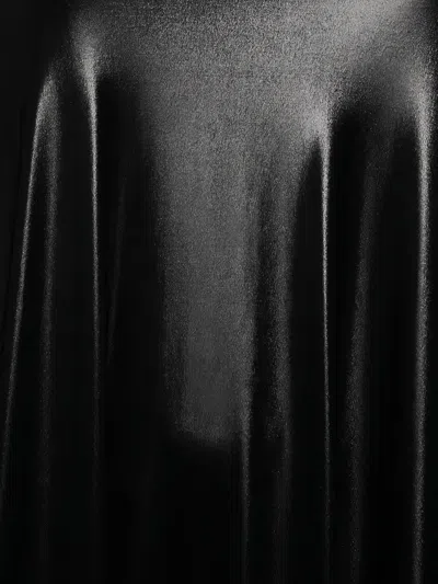 Pre-owned Maison Margiela Long-sleeve Flared Midi Dress