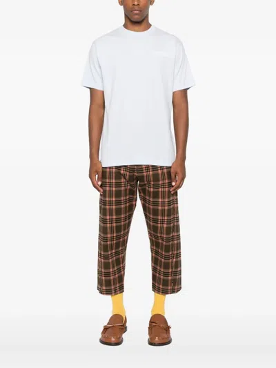 Kenzo Back Graphic Print Short Sleeves In White