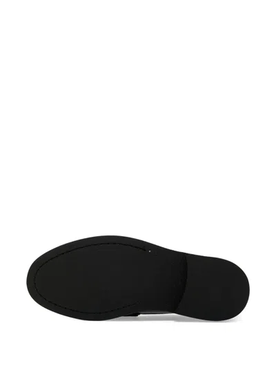 Filling Pieces Generations Leather-trimmed Pattern Loafers