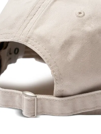 Pelo Foundation Embroidered Distressed Baseball Cap In Neutral