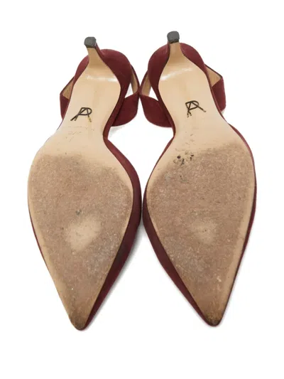 Pre-owned Paul Andrew Suede Slingback Pumps