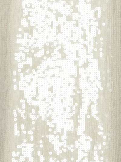 Rotate Birger Christensen Rotate Birgerchristensen Sequin Mini Dress In Neutral
