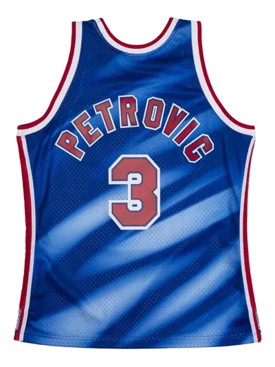 Mitchell & Ness New Jersey Nets "drazen Petrovic" Jersey In Multi