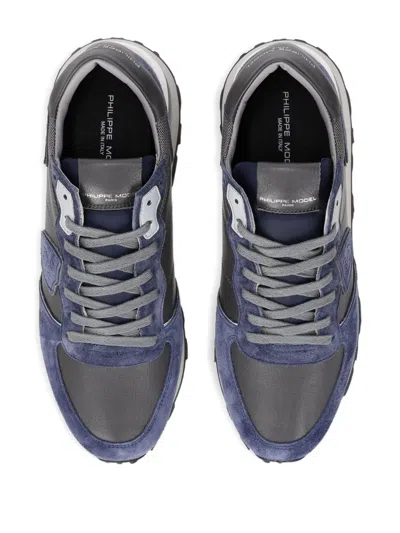 Philippe Model Tropez Haute Suede-panel Sneakers