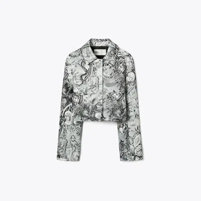Tory Burch Printed Viscose Blazer
