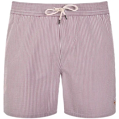 Ralph Lauren Traveller Swim Shorts Red In Red