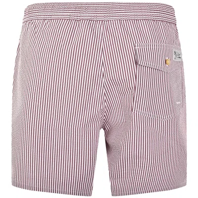 Ralph Lauren Traveller Swim Shorts Red In Red