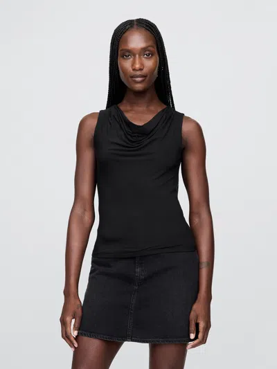 Gap Cropped Cowl-neck Tank Top