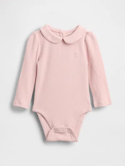 Gap Baby First Favorites Tinyrib Bodysuit In Pink