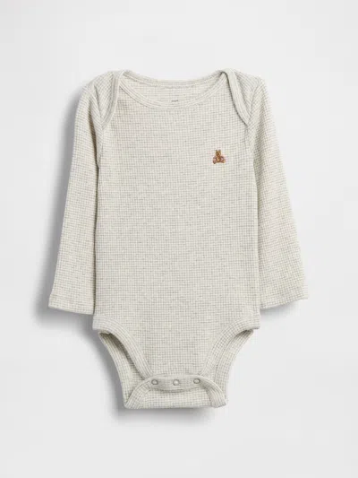 Gap Baby First Favorites Tinyrib Bodysuit In Neutral
