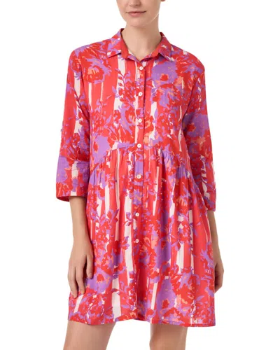 Ro's Garden Deauville Midi Dress In Pink