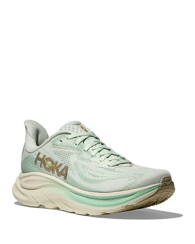 Hoka Women's Clifton 10 Sneakers In Sea Glass