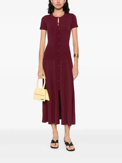 Sandro Knitted Midi Dress