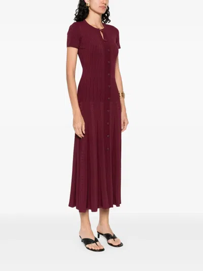 Sandro Knitted Midi Dress