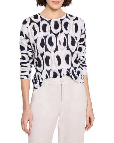 Nic + Zoe Nic+zoe Ikat Rings Supersoft Sweater