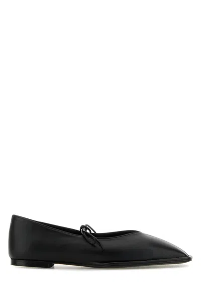 Alohas Ballerine In Pelle Nera Sway