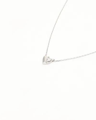 Gucci 18kt White Gold And Diamond Necklace