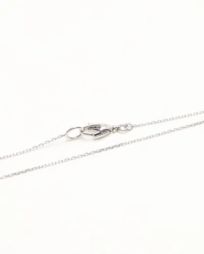 Gucci 18kt White Gold And Diamond Necklace