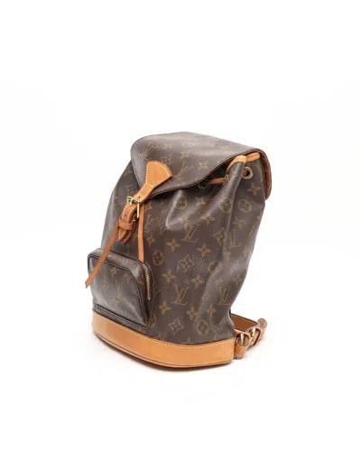 Pre-owned Louis Vuitton Monogram Montsouris Mm Backpack