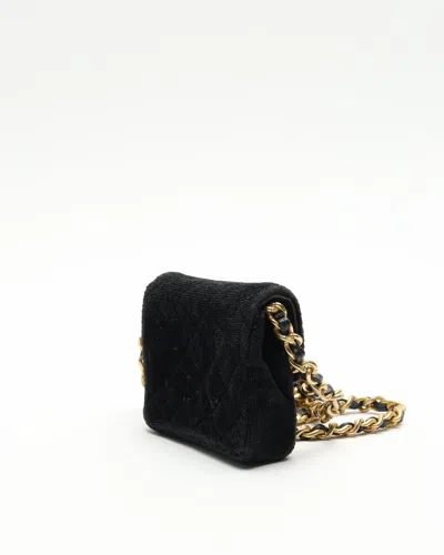 Pre-owned Chanel Velvet Classic Mini Bag