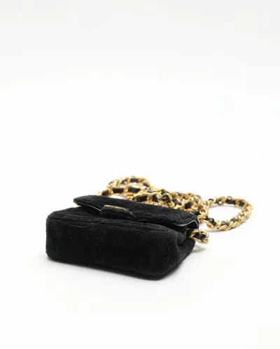 Pre-owned Chanel Velvet Classic Mini Bag