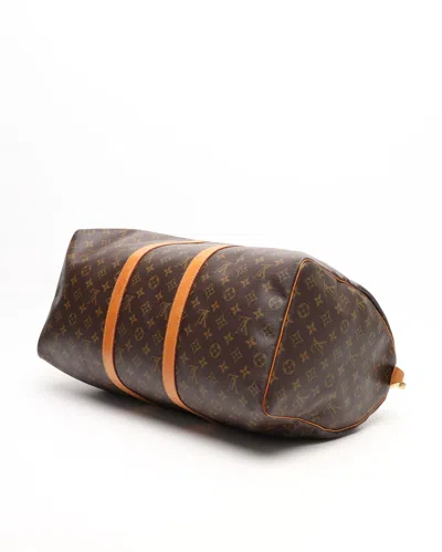 Pre-owned Louis Vuitton Monogram Keepall 50 Weekend Bag