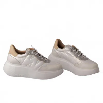 Wonders Slip On Sporty-chic Style Sneakers In Blanco