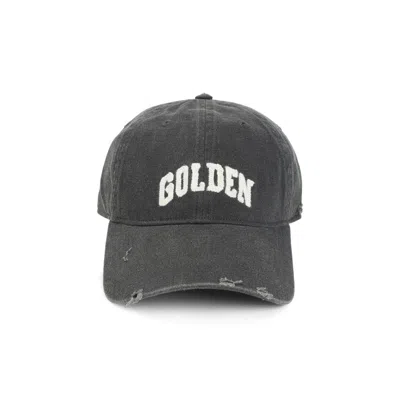 Golden Goose Cotton Baseball Cap With A Lived-in Finish Accessories
