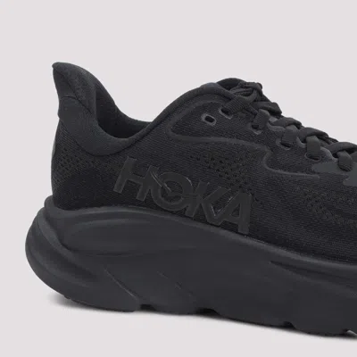 Hoka Clifton 10 Sneaker In Black