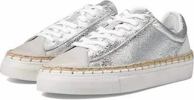 Free People Women's Scotty Sneakers In Silver