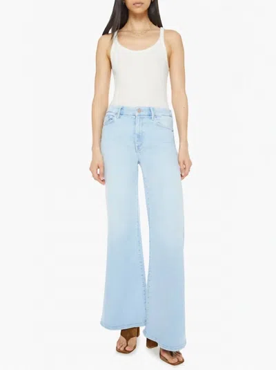 Mother Jeans With Belt Loops In Blue