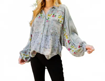 Young Threads Tonya Boho Top In Multi