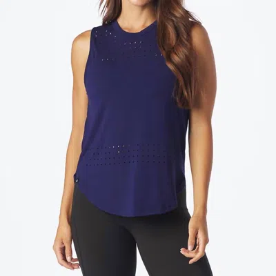 Glyder Mood Tank Top In Indigo In Blue