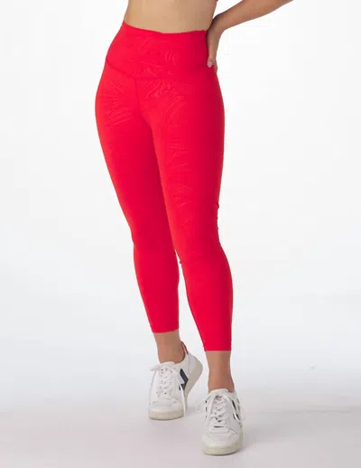 Glyder Sultry 7/8 Legging In Cherry Swirl Gloss