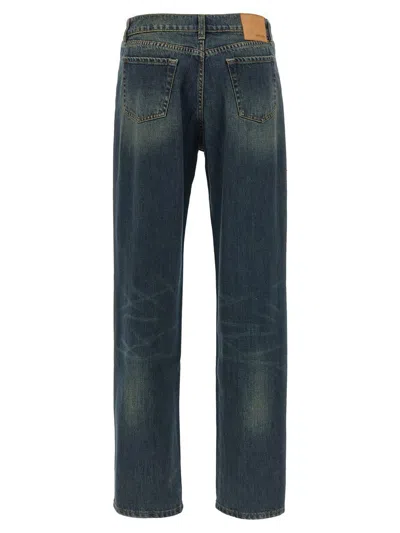 Magda Butrym Stonewashed Five-pocket Straight-leg Jeans