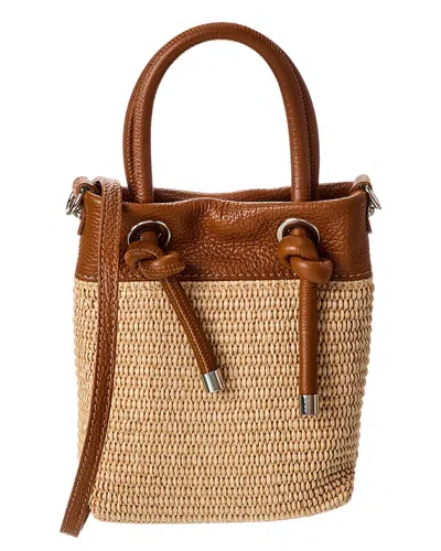Italian Leather Top Handle Crossbody