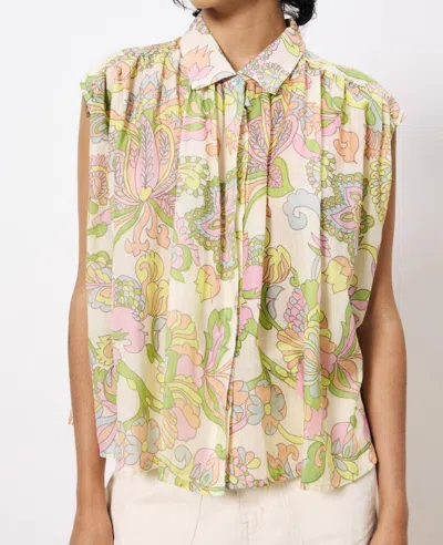 Frnch Itia Shirt In Cashmere In Multi