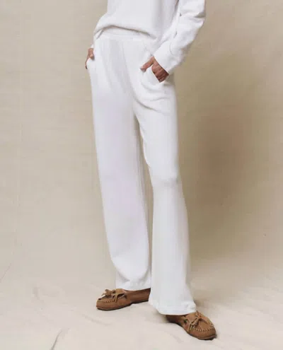 The Great Victory Sweatpant In True White In White