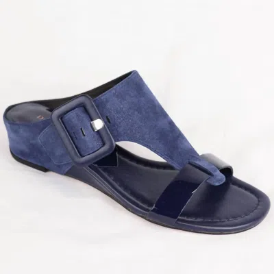 Donald Pliner Women Ofelia Wedge In Navy