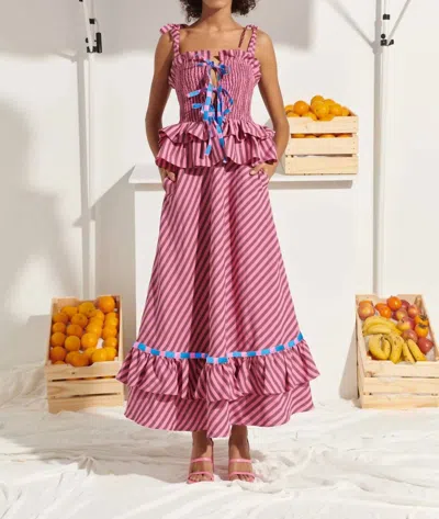 Celia B Sofia Maxi Dress In Multi