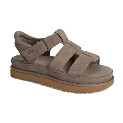 Ugg Goldenstar Strap Sandals In Smoke Plume In Multi