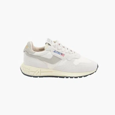 Autry Women's Reelwind Low Sneakers In White/grey