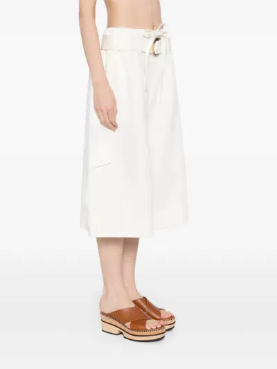 Zimmermann Illuminate Bermuda Short In Ivory