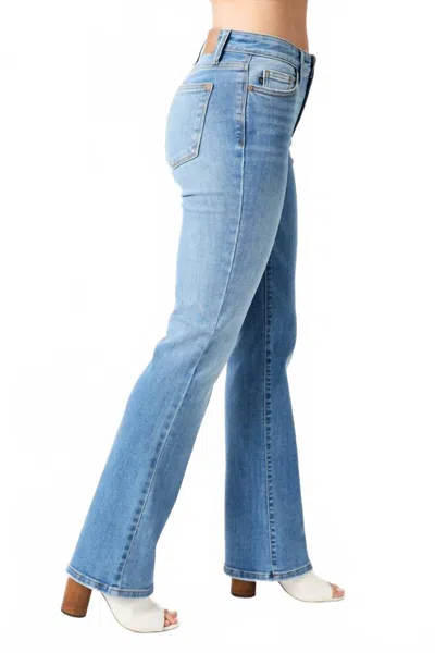 Judy Blue Mid Rise Bootcut Jeans In Medium In Blue