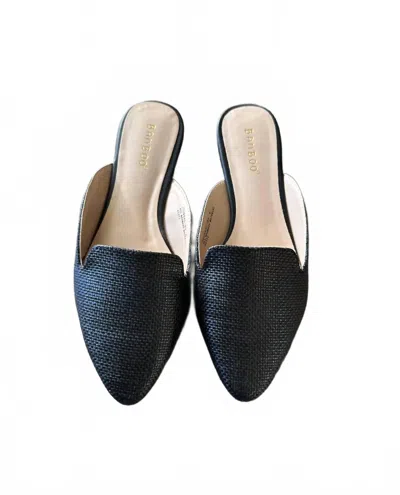 Bamboo Women's Sophisticated Slides In Black